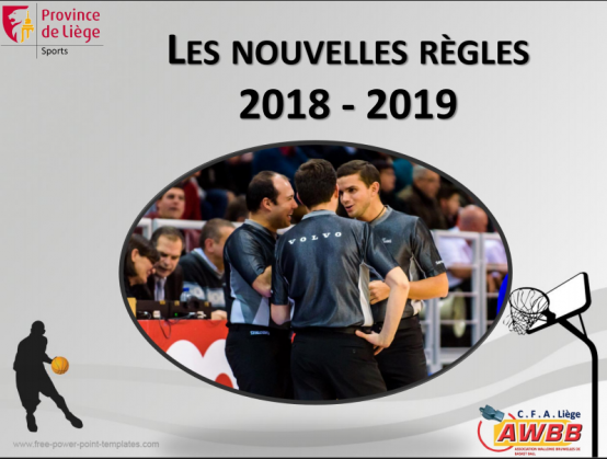 Les nouvelles règles 2018 – 2019